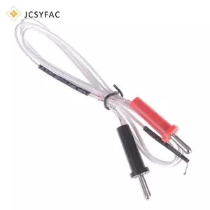 JCSYFAC K Loại Cặp Nhiệt Điện Cảm Biến Đồng Hồ Đo Nhiệt Độ Chuối Cắm 1000mm Mới