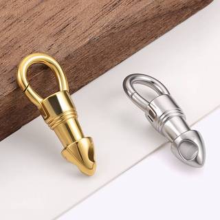 [KJ] Móc Carabiner bằng thép không gỉ 304 ngoài trời để leo núi và du lịch [Mới]