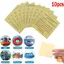 10 Miếng vá sửa chữa bể bơi PVC Bộ sửa chữa vòng bơi chống thấm nước Miếng vá sửa chữa thuyền bơm hơi Phụ kiện bể bơi mới