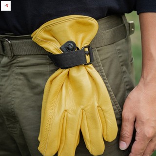 Kẹp Găng Tay Ngoài Trời Leo Núi Chống Mất Móc Với Chất Liệu Nylon Bền Để Đi Bộ Đường Dài Cắm Trại