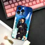 Ốp Điện Thoại TP-1 Singer C-Cris MJ Cho IPhone 17 16 15 14 13 12 11 Pro Max Plus Mini Đen Mờ Vỏ Mềm Funda