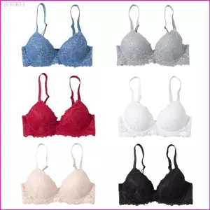 VIC Supportive Push Up Bra Lift Control Nylon Brassiere Smooth để mặc hàng ngày Thể thao