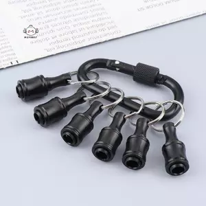 Maybest 6 Cái / bộ Giá Đỡ Bit 1 / 4 Inch Hex Tua Vít Bit Giá Đỡ Thanh Nối Dài Móc Khóa Adapter Mũi Khoan Thay Đổi Giá Đỡ Vít {VN}
