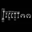 HFSHY 24 Chiếc Màu Sắc Trong Suốt Bụng Rốn Lưỡi Môi Nhẫn Thanh Studs Cơ Thể Xuyên Trang Sức VN