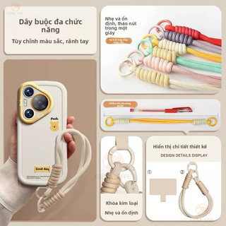Dây đeo điện thoại di động Ngắn / Dài Kết cấu dễ thương Chống rơi Chống mất Dây đeo cổ tay đa chức năng Sling Treo Vỏ điện thoại Quà tặng du lịch
