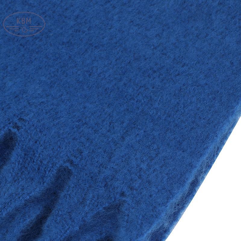 Khăn Choàng Mohair Len Dày, Màu Trơn Ấm, Phù Hợp Thời Trang Thu Đông FSSG
