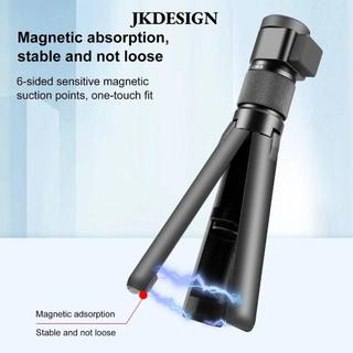 Chân đế ba chân máy ảnh JKDESIGN, với chân máy Webcam hợp kim nhôm vít 1 / 4, Gậy Selfie Mini có thể mở rộng cho Insta360 X5 X4 X3 / DJI / DJI OSMO Phụ kiện máy ảnh hành động