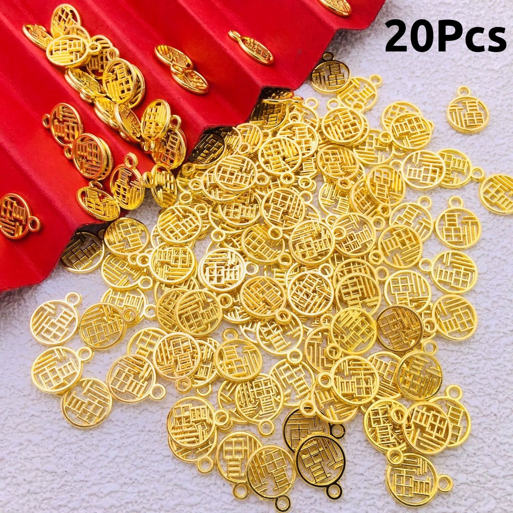 Phụ Kiện Trang Sức Mini DIY - Bộ 20 Chiếc cho Vòng Tay & Bông Tai Thủ Công