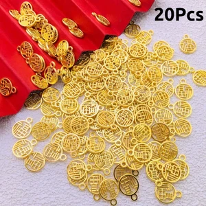 Phụ Kiện Trang Sức Mini DIY - Bộ 20 Chiếc cho Vòng Tay & Bông Tai Thủ Công