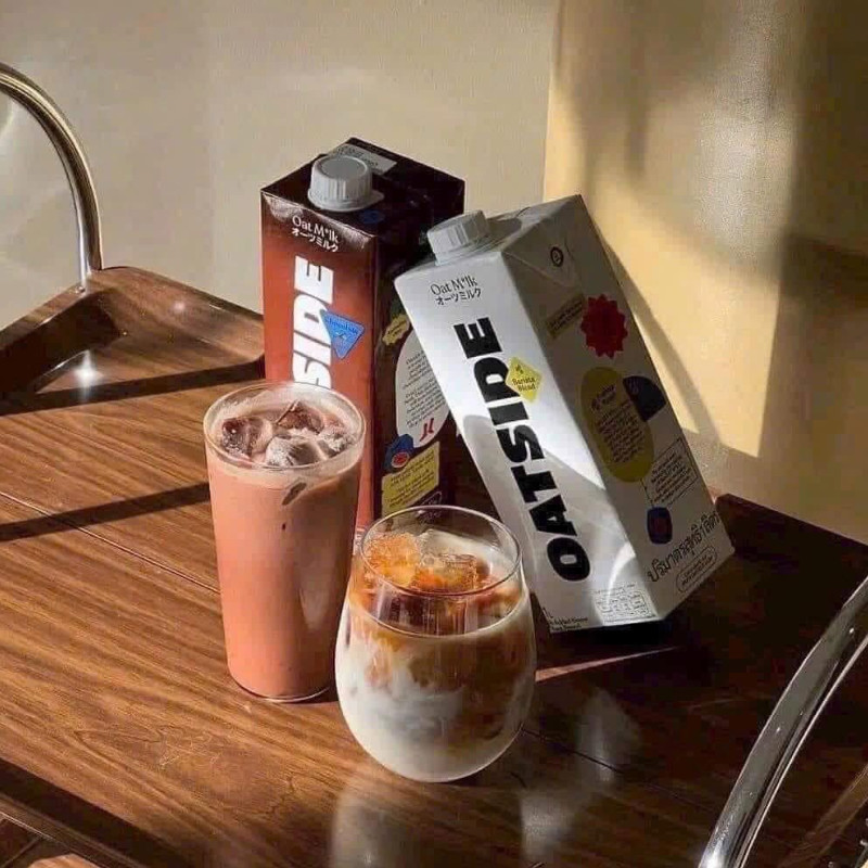 Thùng 6 Hộp Sữa Yến Mạch OATSIDE Đủ Vị 1L, Nguyên Liệu Pha Chế Cafe Thơm Ngon Tiện Lợi