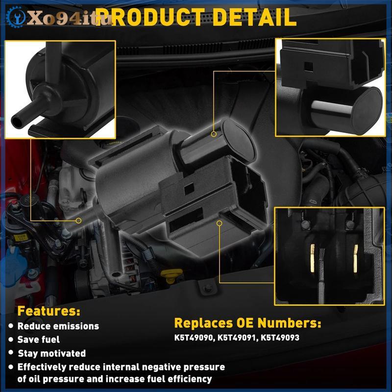 Van điện từ chân không ô tô XOITU KL01-18-741 K5T49090 KL0118741 K5T49091 Dành Cho 626 Rx8 Millenia Aspire MPV MX-6 Protege VN