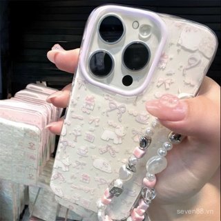 Ốp Điện Thoại Thích Hợp Cho iPhone 7 8 X XS XR XSMAX 11 12 13 14 15 16 17 Pro max Plus Air Cartoon West Highland Chain Vỏ Bảo Vệ Chống Sốc Bao Gồm Tất Cả YLK2