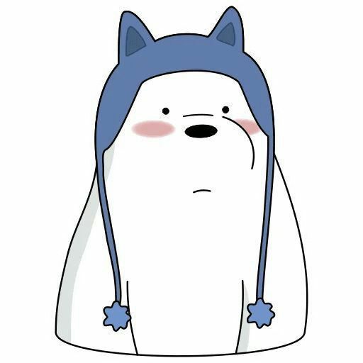 Móc khoá " Gấu trắng bự siêu cuteee "