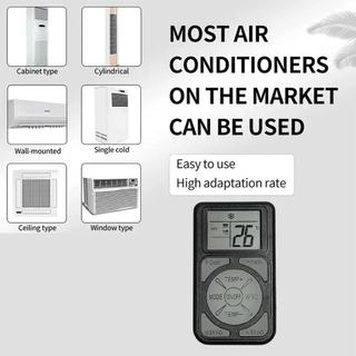 Điều khiển từ xa điều hòa ALMA1, phổ biến với nút huỳnh quang Điều khiển từ xa A / C, Bảng điều khiển từ xa Mini