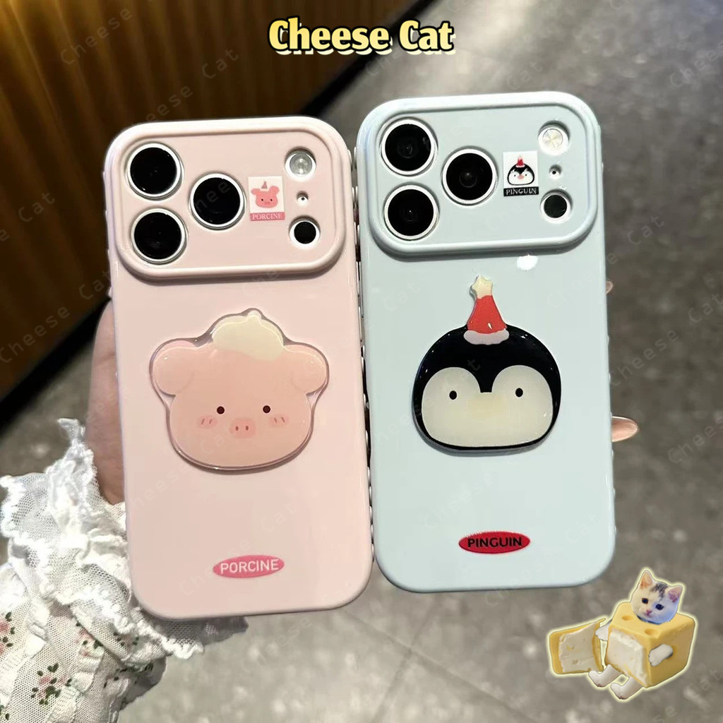dễ thương Jellyca cho iPhone 17 Pro Max 11 12 13 14 15 16 Plus Hình trái tim ở cạnh bên của ốp điện thoại dành