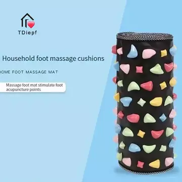 [TDiepf] Thảm Massage Chân Phản Quang Đi Bộ Đá Đường Massage Chân Bấm huyệt Thảm Cho Bấm huyệt Rels Dành Cho Học Sinh Cao Tuổi Ngồi Dài Và Nhân Viên Văn Phòng MỚI
