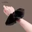 AqToCna Thời Trang Vintage Thanh Lịch Satin Scrunchie Mour Băng Đô Quấn Tóc Cho Nữ AqToCna