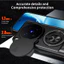 Giáp Trượt Ống Kính Funda Cho Vivo X300 Pro 5G Ốp điện thoại Xoay Vòng Từ Tính Dành Cho Vivo X300 Ốp điện thoại Chân Đế Có Thể Gập Lại Capa