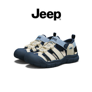 JEEP Giày Sandal Trẻ Em Mùa Hè Bé Trai Bé Gái Đệm Thoáng Khí Chống Mài Mòn Thể Thao Thường Ngày Đi Học