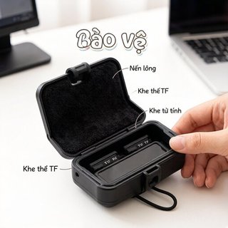 DJI Osmo Pocket 3 Nắp Ống Kính Vỏ Màn Hình Vỏ Cứng ABS Nhung Gimbal Bảo Vệ Du Lịch