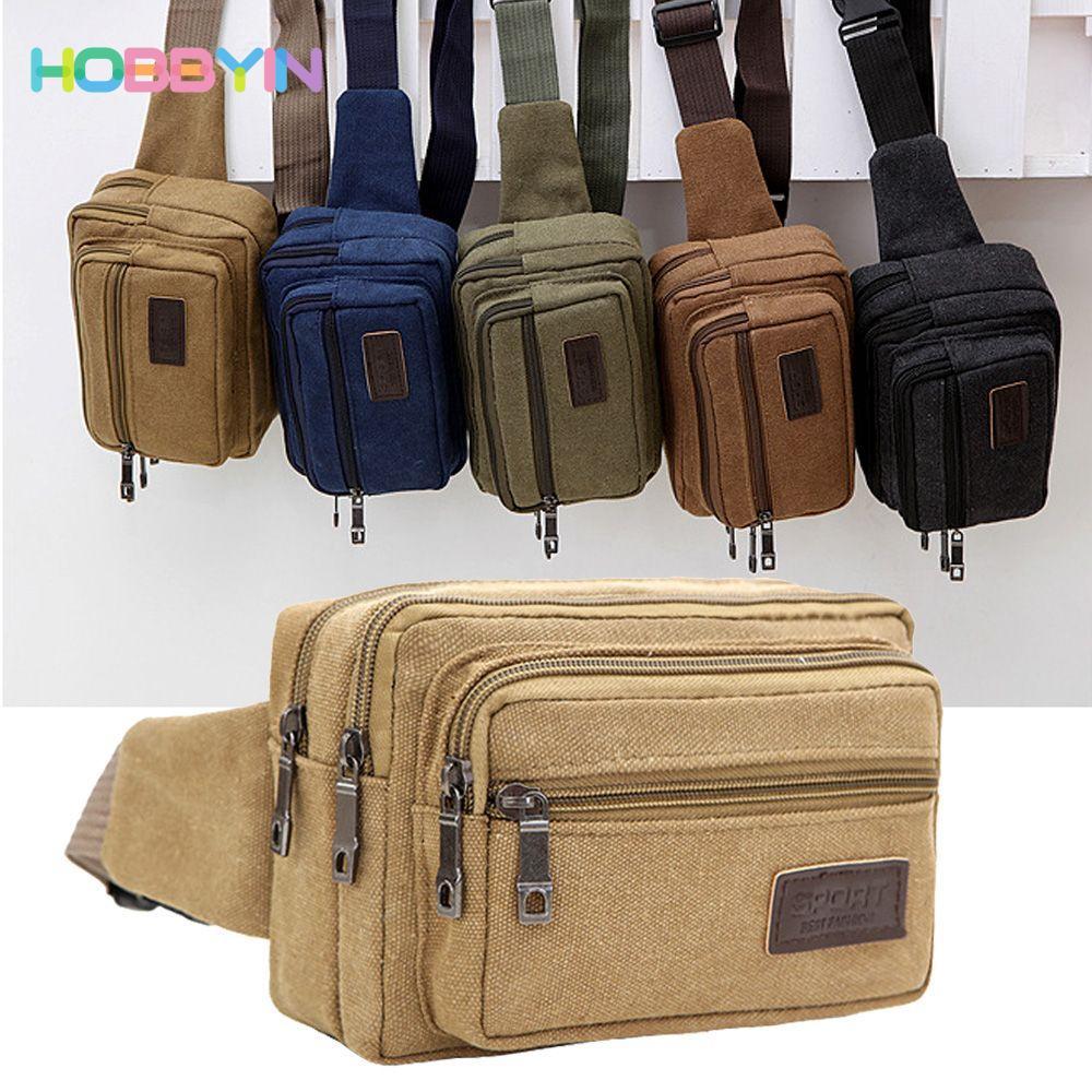 Túi đeo chéo HOBBYIN Du lịch Túi vải thể thao ngoài trời Túi đựng đồ