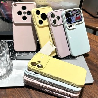 Dành Cho OPPO Find X9 Ultra X9S X8S + X8 Pro X7 F31 F29 F21 F21S Pro Plus Ốp Điện Thoại Bên Tình Yêu Trái Tim Yêu Thương Quan Sát Lớn Cửa Sổ Dopamine Màu Kẹo Vàng Nhiều Màu Sắc Vỏ Mềm