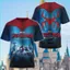 SY3 2026 Người Nhện Thương Hiệu Mới Ngày Tee Áo Thun Disneyland Peter Parker cosplay Vải YS3