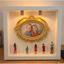 Khung tranh Mini Museum màu trắng kèm 1 khung ảnh tình yêu DIY quà sinh nhật decor phòng nghệ thuật