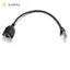 JCSYFAC 1FT RJ45 Nam Đến Nữ Vít Bảng Gắn Ethernet LAN Cáp Nối Dài Mạng Mới