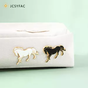 JCSYFAC Thời Trang Ngựa Thổ Cẩm Dành Cho Nữ Unisex Men Động Vật Năm Ngựa Thổ Cẩm Chân Tiệc Quà Tặng Trang Sức Trang Trí Phụ Kiện Mới