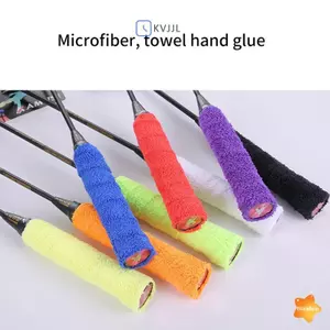 Cầu Lông Raet Tay Gel Tóc Dài Microfiber Khăn Tay Gel Cầu Lông Mồ Hôi Chống Trơn Trượt Plus Thi Khăn Cao Su Mới