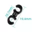 Bộ 10 Kẹp Cố Định Dây Phanh Xe Đạp FANIELLAPOWELL, Khóa Dây Nhựa Xoay, Kẹp Quản Lý Ống Loại S Nhiều Màu, Chất Lượng Cao MTB
