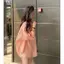 Áo sơ mi sọc màu cam phong cách cổ điển mùa hè Áo khoác chống nắng nữ