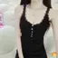 Áo sơ mi đế Bralette gợi cảm dành cho nữ V-ne Slim Fit Top cho các sự kiện trang trọng và không chính thức mới