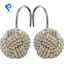 Móc treo rèm tắm phong cách Boho Thiết kế nút thắt, Bộ nhẫn trang trí nhà 12 chiếc cho phòng tắm, móc treo rèm