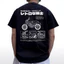 200GSM Monkey125 Retro Knight Xe Máy Phong Cách 100% Cotton Cao Cấp In Hình Cổ Tròn Áo Thun Tay Ngắn Đường Phố Mỹ Hợp Thời Trang Nam