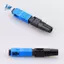20 Đầu nối nhanh bằng sợi quang SC / UPC Bộ chuyển đổi lắp ráp sợi kết nối nhanh được đúc sẵn để lắp đặt trường