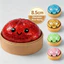 Đồ chơi Squishy hấp tăng chậm mềm mại với hạt lấp lánh và hộp hấp Mini tuyệt vời cho ADHD và huấn luyện giác quan