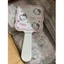 Gương Cầm Tay Kèm Lược Hello Kitty Cho Nữ, Gương Vuông Trang Điểm Kèm Lược In Hình Mèo Dễ Thương