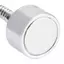 Đèn bàn LED YICA, Đèn bàn làm việc đế từ tính 3W, Độ sáng cao Màu bạc Ánh sáng trắng AC 85-265V Bàn làm việc