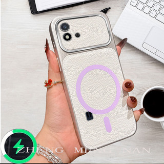 Thích hợp cho Realme C11 2021 Realme C20 Realme C11 2020 mới bằng da từ tính silicone TPU vỏ mềm vỏ điện thoại 0054