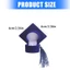 Creative Graduation Cap Rings Holder Jewelry Box Small Storage Case for Daily