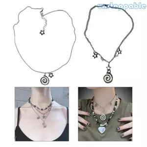 Unstop * Vortex Ngôi Sao Mặt Dây Chuyền Vòng Cổ Thời Trang Vòng Cổ Tính Khí Xương Đòn Dây Chuyền Vòng Cổ Choker Trang Sức Dự Tiệc