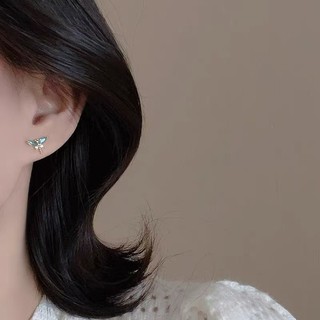 Bông tai chuồn bạc S925 Trang sức thời trang đơn giản Quà tặng nữ