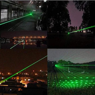 Đèn pin Laser 303 tia xanh đỏ siêu mạnh dùng báo hiệu chỉ dẫn và công trình hiệu quả  AIMVUKES