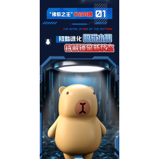 Đồ chơi in 3D Capybara Hình dạng nam châm Một loạt các đồ chơi mô hình nối cho quà tặng trẻ em