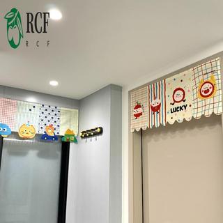 Rèm cửa treo keo không khoan - Màn hình riêng tư cho nhà bếp phòng ngủ