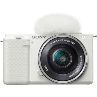 Máy ảnh Sony ZV-E10 + Kit 16-50mm f/3.5-5.6 - Trắng - Hàng chính hãng - Tặng thẻ nhớ 64GB