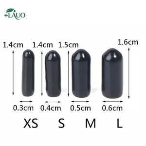 Springevenstar 200 Chiếc Cao Su Đầu Tròn Nắp Dành Cho Ống Vít Chủ Đề Bảo Vệ Đẩy Phù Hợp Với Mũ Tự Làm Phụ Kiện Springevenstar