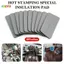 < Honeyba > 20 Chiếc Salon Tóc Perming / Cách Nhiệt Cotton Pad Chất Liệu Cao Su Miếng Dán Uốn Sóng Uốn Phụ Kiện Nhiệt Độ Cao Dụng Cụ Tạo Kiểu Đẹp